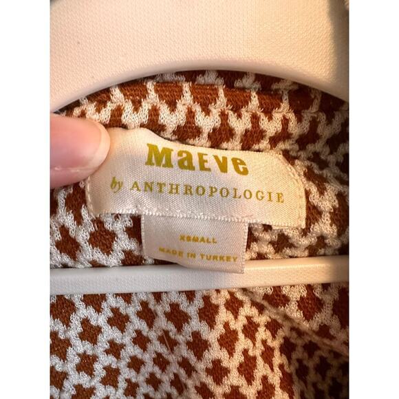 NWT Anthropologie Maeve Knit Cropped Blazer Size XS - Picture 11 of 11